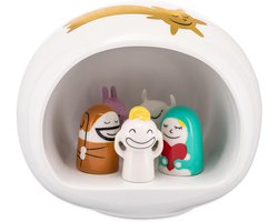 ALESSI Presepe Kerststal compleet - 11-delig - porselein