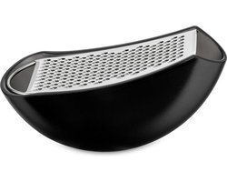 Alessi Rasp - met opvangbakje - Parmenide - AARU01 B - Zwart - door Alejandro Ruiz