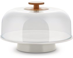 Alessi Stolp Mattina Taartstolp / Glazen stolp / Kaasstolp / Afdekstolp - BG06 WG - Grijs - ø 31 cm - door Big-Game