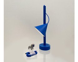 Alessi Tsumiki-Oplaadbaar-Tafellampje-Blauw