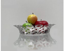 Alessi Vimini-RVS-Brood/Fruit-Mand-25cm