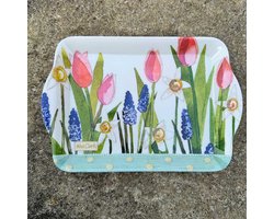 Alex Clark Dienblad Klein Formaat Spring Flowers ~ Melamine Tray Bloemen