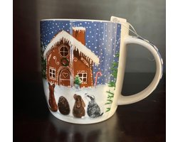 Alex Clark Kerst Mok Speculaas huis ~ Gingerbread House