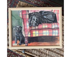 Alex Clark Schootkussen Hond ~ Sophie & Scarlet