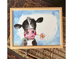 Alex Clark Schootkussen Koe ~ Cow & Daisy