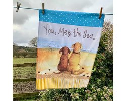 Alex Clark Theedoek You, Me & The Sea ~ Jij, ik en de zee, Strandleven