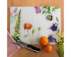 Alex Clark Worktop Saver Bee and Foxglove ~ Bijen- en vingerhoedskruid werkbladbeschermer