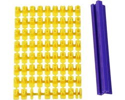Alfabet Koekjestempelset- Uitdrukvormpjes- Letters- uitsteekvormpjes - Bakspullen-  Uitstekerset voor koekjes