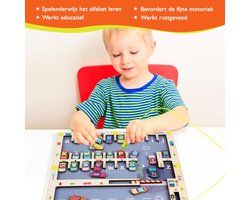 Alfabet leren - Educatief kinderspeelgoed - alfabet speelgoed - letters leren spelenderwijs - Montessori speelgoed alfabet - speelgoed met letters en cijfers