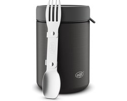 Alfi Voedseldrager - Voedselcontainer - 350ml - Velvet Black Mat