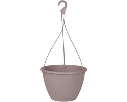 Algarve Hangpot - Plantenbak/bloempot - Taupe - H17,5 cm x B31 cm L31 cm - UV bestendig - Artevasi