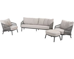 Alicante stoel bank loungeset delig antraciet Taste 4SO