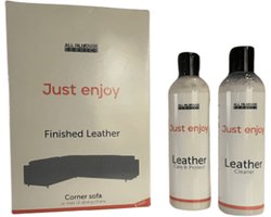 All-in House Service-Finished Leather-Corner Sofa-Meubelonderhoud-Vlekkenverwijderaar