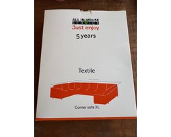 All in house service - just enjoy - Textiel bescherming XL set (720CM oppervlak) 5 jaar - Textile protector - Hoekbank XL - Corner Sofa XL - 3x 300ml textileprotector + 1x 100ml Cleaner + Doeken
