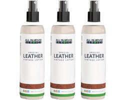 All-In House Special Leather Vintage Lotion - 3 x 250ml