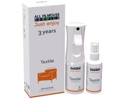 All In House Vlekken en constructieservice 3 Jaar garantie - Textiel Kit - 2 eetkamerstoelen / barkrukken of 1 fauteuil