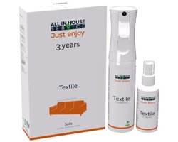 All In House Vlekken en constructieservice 3 Jaar garantie - Textiel Kit - Bank - onderhoudsmiddel