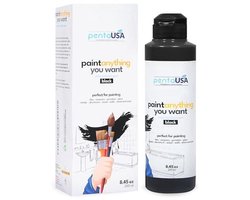 All-in-one waterdichte verf voor badkamer, tegels, wastafels, en meubels - 250ml (Zwart)