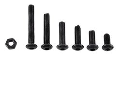 All4You - Schroeven en bouten assortiment zeskant kop gelegeerd staal M3 x 6/8/10/12/16/20mm - 250 stuks