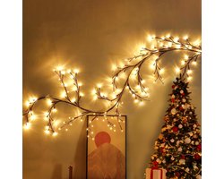 Allecta - Buigbare Kunstkunstmatige Boomtakken Lichten voor Binnendecoratie - LED Verlichting voor Slaapkamer - Decoratieve Stringverlichting met 144 LED Lampjes