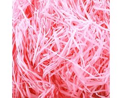 Allecta - Crinkle Papier Roze voor Gift Box Vulling en Decoraties Mand met Geraspt Patroon