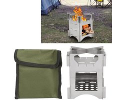 Allecta - Draagbare Houtkachel voor Outdoor Reizen, Wandelen en Picknick