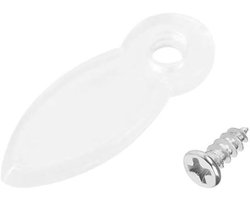 Allecta - Fotolijst clips en bevestigingsmateriaal, transparant, 20 stuks.