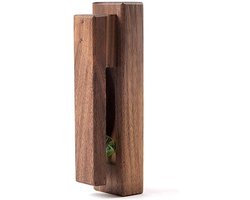 Allecta - Houten handdoekhaak wandmontage voor badkamer en keuken