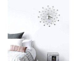 Allecta - Moderne wandklok voor woonkamer en kantoor met 3D design