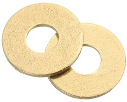Allecta- Sluitringen - M5 - 50 stuks - Messing - Plat - Assortiment - Borgring - Afdichting - Metaal - Schroeven - Bouten - Moeren - 14mm - 1mm - Stuks