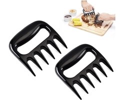 Allecto - Bear Claws - Vleesklauwen - Handig en ergonomisch - Makkelijk vlees optillen - Geschikt voor vleesliefhebbers - 2 stuks