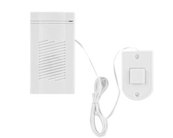 Allecto - Draadloze Deurbel - Betrouwbaar - Energiezuinig - Thuisbeveiliging - Eenvoudige installatie - Geluidsmelding - Geschikt voor woning - Kle...