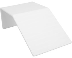 Allecto- Drijvend Turtle Basking Platform - Simulatie Acryl - Rusten op Steen - Geschikt voor Schildpadden - Groen - Reptiel Ladder Dock - Drijvend Platform - Aquatische Schildpad Rustplaats Landplaats.