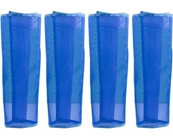 Allecto - Groei liniaal - Meetlat voor kinderen - Blauw - Muurdecoratie - Groeimeter - Geschikt voor jongens en meisjes - 20x200cm - Tiener - Precieze meting - Wanddecoratie - Kinderen - Hoogte meetlat.