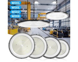 Allecto - LED Verlichting - Hoge Helderheid - Industriële Lamp - 6500k - Workshop Verlichting - Kroonluchter Plafondlamp - Waterdicht - Hoge Bouwlamp - Geschikt voor Werkplaats - UFO Vorm - AliExpress 39.