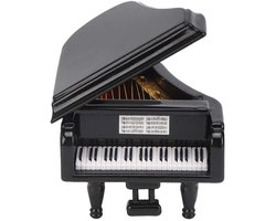Allecto - Miniatuur Piano - Houten Muziekinstrument - Decoratieve Speelgoed - Klein Formaat - Cadeau Idee - Muziekervaring - Geschikt voor Kindere