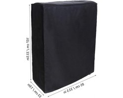 Allecto- Opvouwbare Bedstofkap - Draagbaar - Ademend - Opvouwbaar - Klapstoel - Binnenplaats - Opvouwbed - Strandstoel - 85*33*107cm - 12