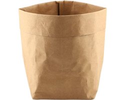 Allecto - Plantenbak van papier - Herbruikbare pot - Onbreekbare ambachtelijke bak - Groene duim - Voorkom transplantatieschokken - Geschikt voor binnen- en buitengebruik