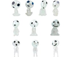 Allecto Plus - 10 delige set lichtgevende elfen tuindecoratie voor binnen en buiten - heldere geest - mononoke - micro-landschap - tuinaccessoires met verlichting