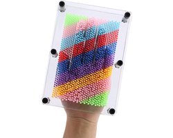Allecto plus - 3D Pin Art Set Sculptuur Speelgoed voor Decoratie - Geschikt voor Thuis en Kantoor - Transparant Design