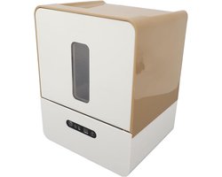 Allecto plus - Automatische Papieren Handdoekdispenser met Grote Capaciteit Muurbevestiging - Slimme Elektrische Rol Papieren Handdoek Dispenser met Nachtlicht