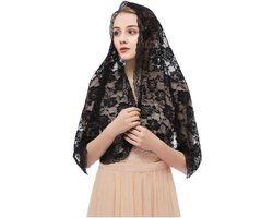 Allecto Plus - Bruidssluier Bridal tule met kam voor bruiden - Bruidsstola voor bruiloft en vrijgezellenfeest