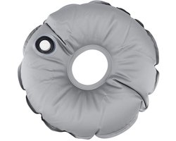 Allecto Plus: Draagbare Vlagbasisgewichtzak voor Parasol - Opvouwbaar en Rond - Water- of Zandvulling - 45 cm/1772 inch.