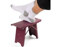 Allecto plus - Draagbare Voetenbank voor Huis, Kantoor & Reizen - Ergonomisch Opvouwbaar - Pijnverlichting & Comfortabele Benenrust