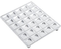 Allecto plus - Dumplingvorm met ronde vorm en anti-aanbaklaag, keukengereedschap voor dumplings, ravioli en pasteitjes, eenvoudig schoon te maken.