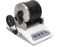 Allecto Plus - Elektrische Steentjestrommelmachine voor Volwassenen met Grove Edelstenen - Doe-het-zelf Set met 220V EU-stekker - Geschikt voor 100-240 V Stenen Trommel - Metaal en ABS materiaal - Inclusief zoekwoorden: steentjes, trommelmachine.