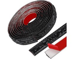 Allecto Plus - Flexibele PVC-wanddecoratie 36 cm x 5 m voor kast en muur, vintage patroon zwart.