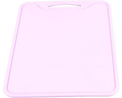 Allecto Plus - Flexibele snijplankenset van voedselveilig siliconen - Antislip en gemakkelijk schoon te maken - Roze - Afmetingen: 30 x 40 cm