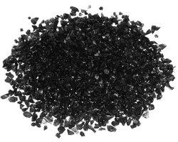 Allecto plus - Glazen vuursteen met hoge glans, reflecterend, 3-6 mm - Decoratieve glazen stenen voor open haard, vuurtafel, huis- en tuindecoratie