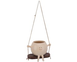 Allecto Plus - Hangende Bloempot Harsschommelende Plantenbak voor Tuin & Balkon - Uniek en Mooi Design met 2 Zoekwoorden